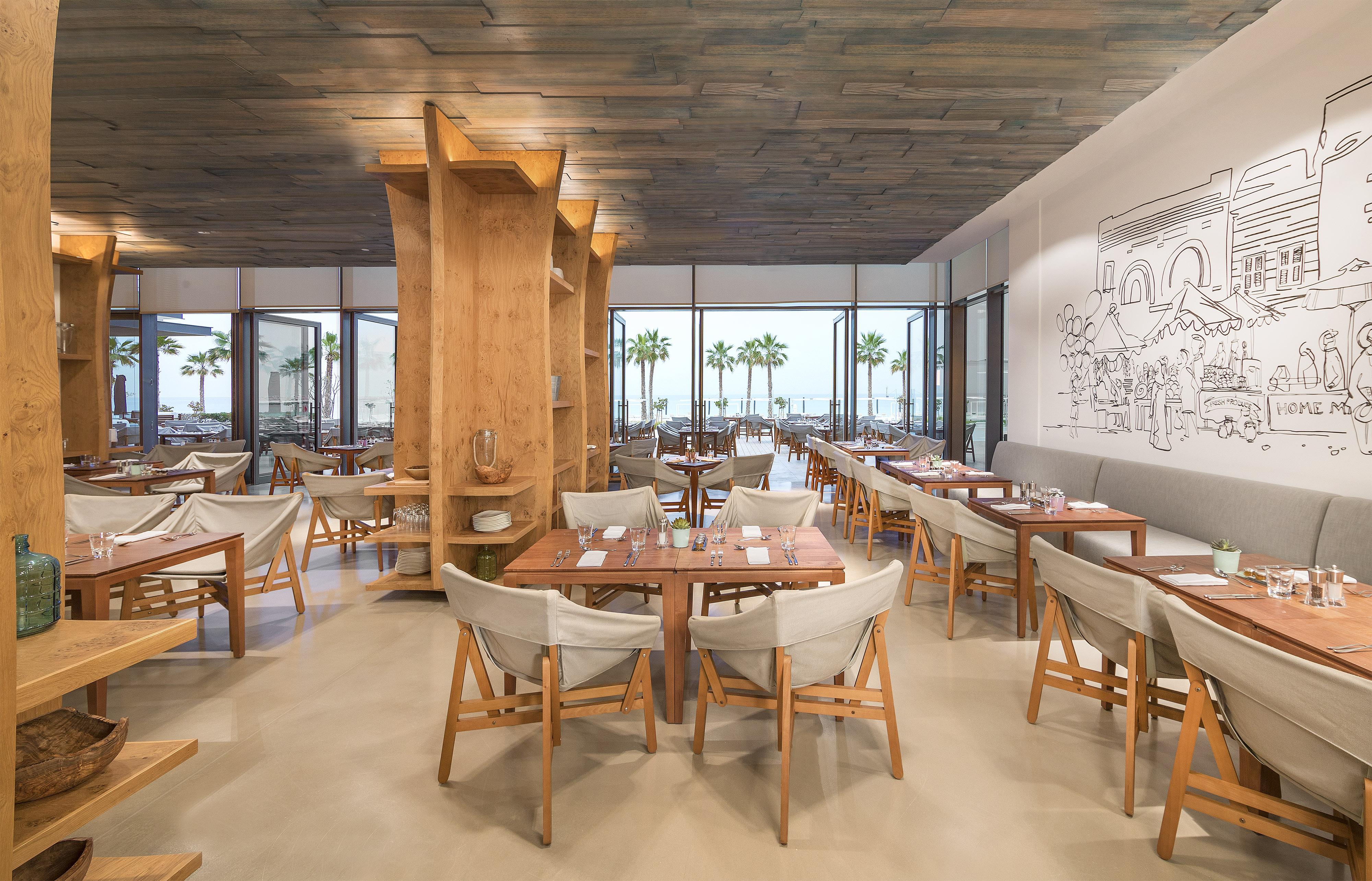 Nikki Beach Resort&Spa Dubai Bagian luar foto Restaurant