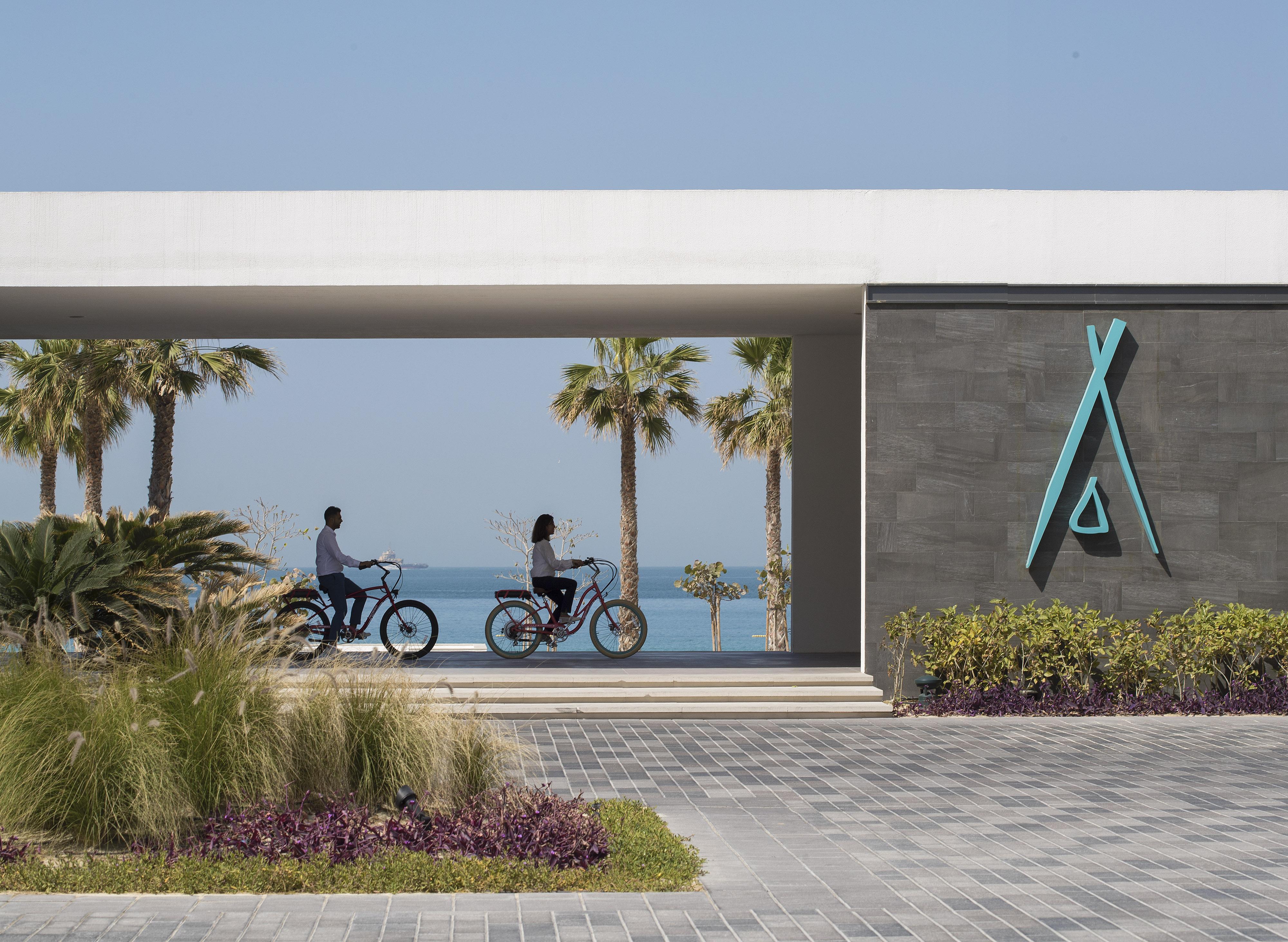 Nikki Beach Resort&Spa Dubai Bagian luar foto Entrance to the hotel