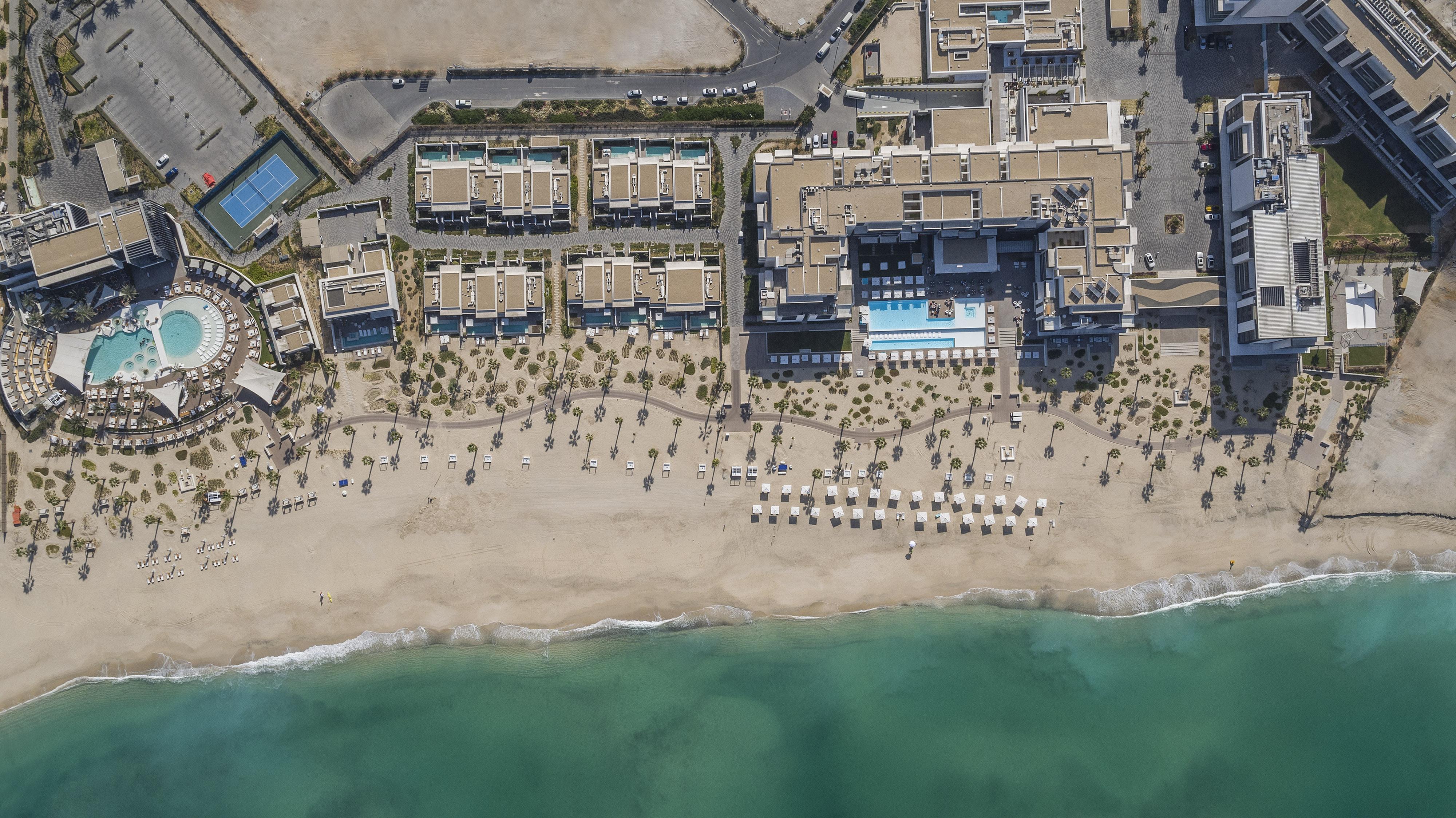 Nikki Beach Resort&Spa Dubai Bagian luar foto Aerial view of the hotel