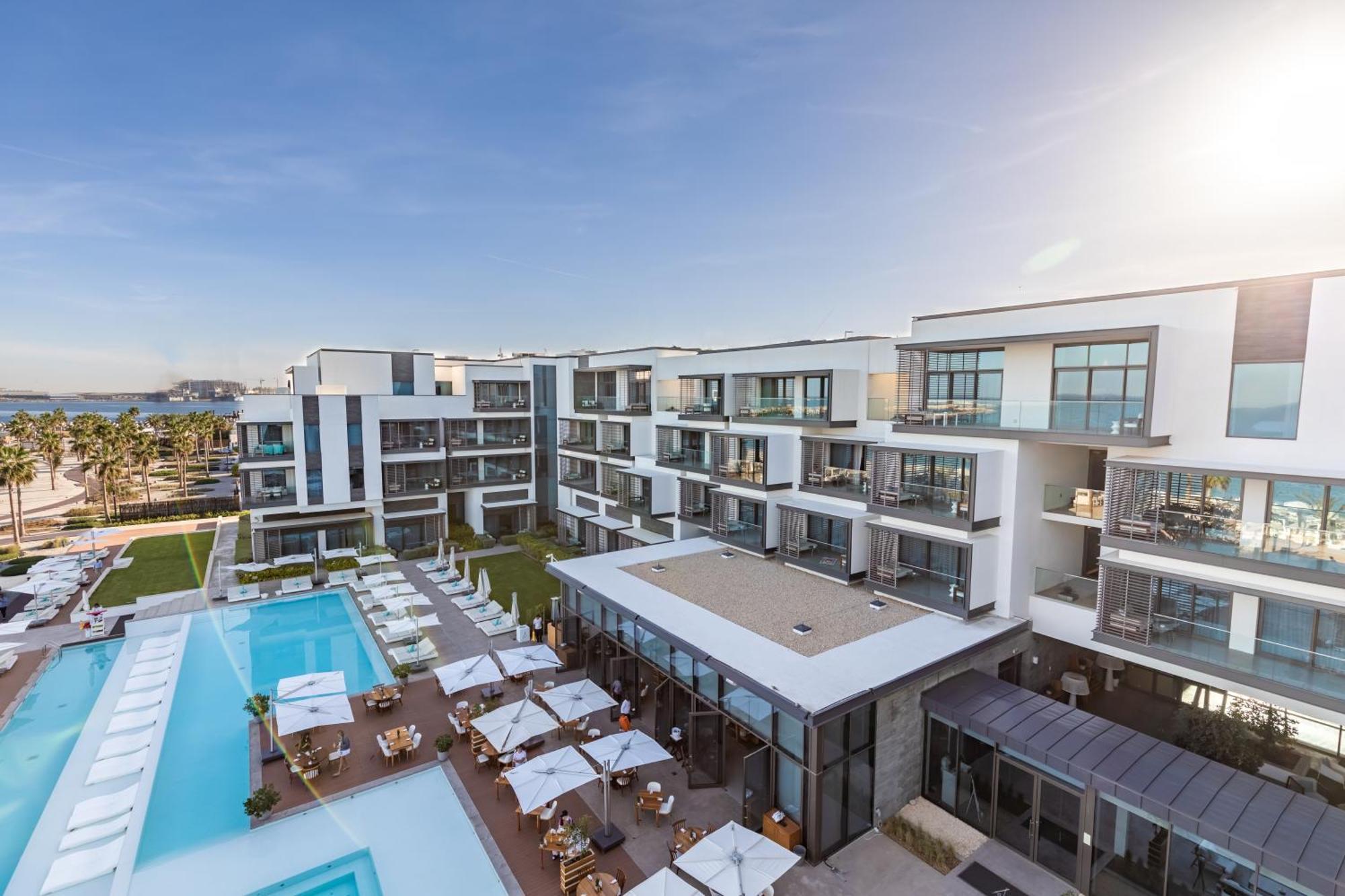 Nikki Beach Resort&Spa Dubai Bagian luar foto The hotel's exterior